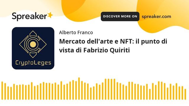 Mercato dell'arte e NFT: il punto di vista di Fabrizio Quiriti (part 1 di 2)