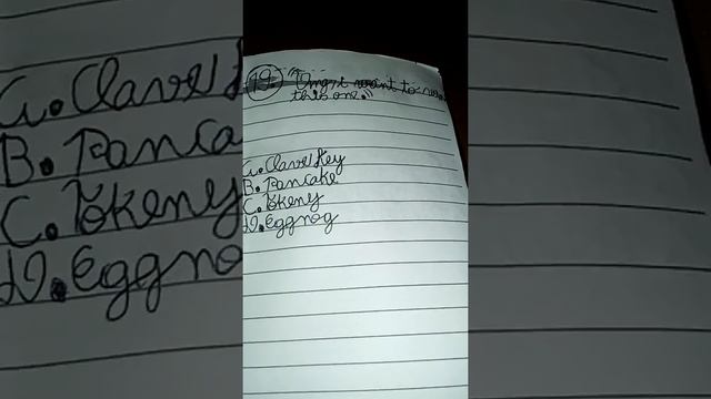 My last video(Object Quiz Book)