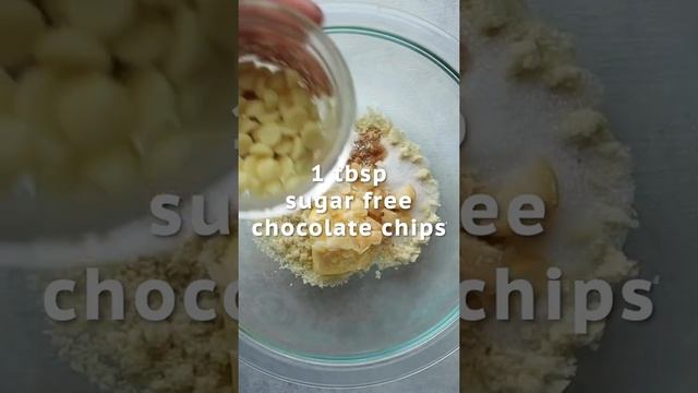 Microwave Keto Cookie #shorts