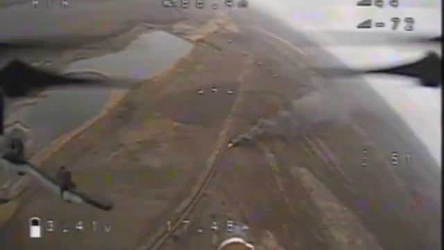 Уничтожение БМП-2 ВСУ на Дзержинском направлении FPV-дронами ВТ-40.