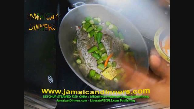 KETCHUP STEAMED FISH OKRA style 2 of 3 Recipe