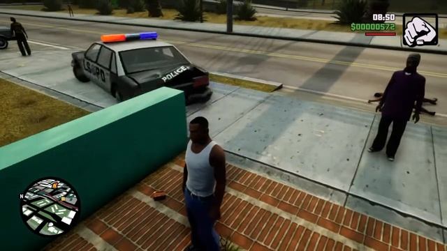 GTA: SA - Prostituta full putassa com os polícia