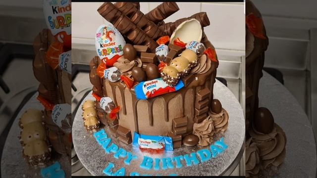 kinder surprise birthday cake