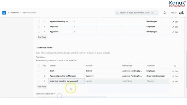 How To Set Workflow In ERPNext