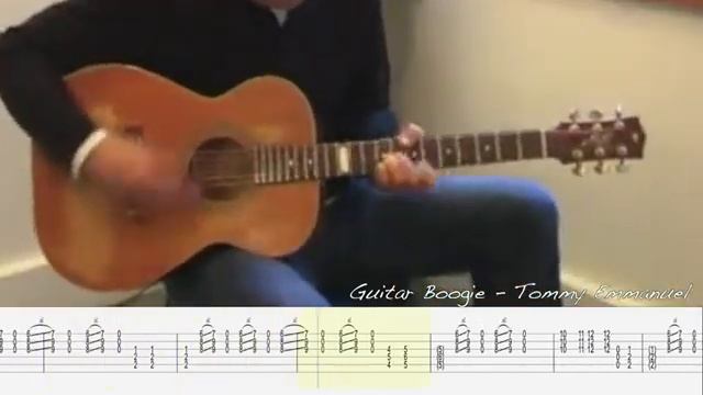 Tommy Emmanuel-Guitar Boogie (tab)