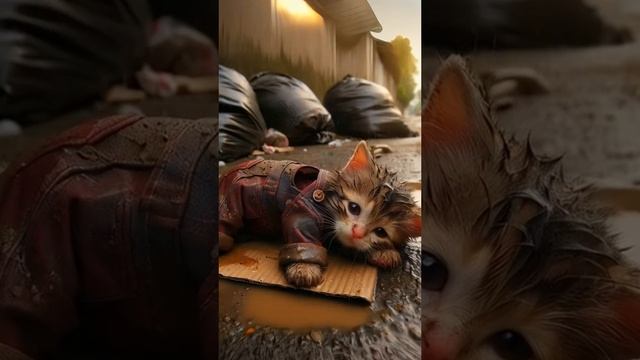 бедный котëнок