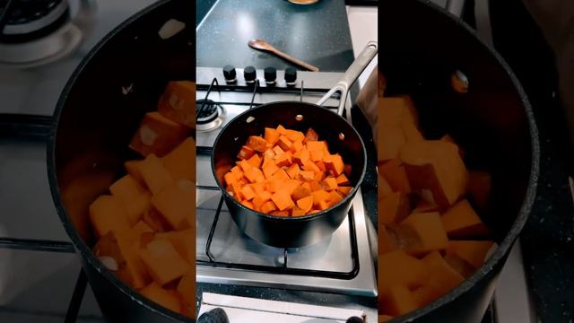 Sweet potato & butternut squash soup