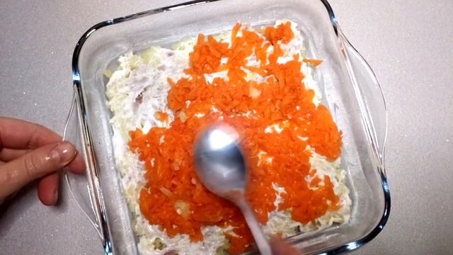 Muhteşem PANCARLI ve TON BALIKLI Salatası /Салат "ШУБА" с Тунцом /BEET and TUNA Salad