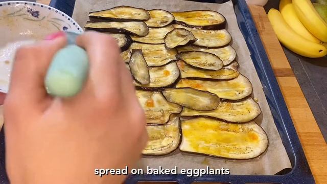 Eggplant that drives everyone crazy! Easy to prepare eggplant roll, no frying!