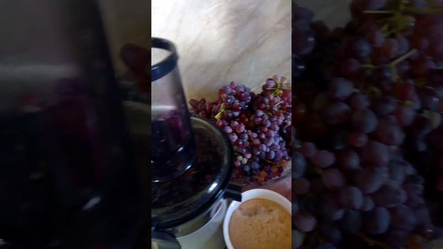 Заготовка виноградового сока,🍇🍇 для  чучхелы. 🌰🌰