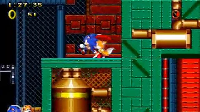 Sonic Classic Heroes метрополис (sonic 2) часть 1