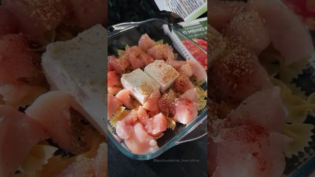 Паста с куриным филе в духовке 🍲
