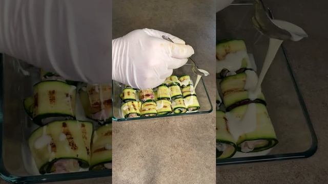 INVOLTINI DI ZUCCHINE GRIGLIATE