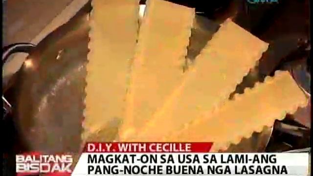 Balitang Bisdak: Magkat-on sa Pagluto og Lasagna