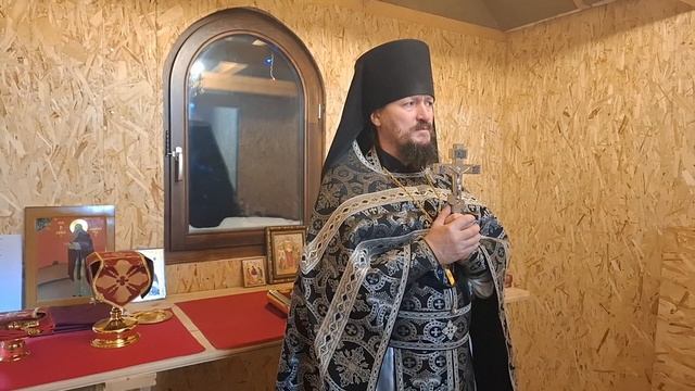 Проповедь после ночной Литургии в скиту прмчч. Вениамина и Никифора