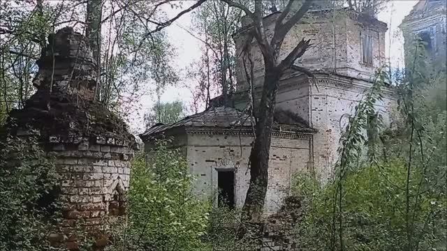 Никольская церковь с. Грудево, Костромская область, 2021.