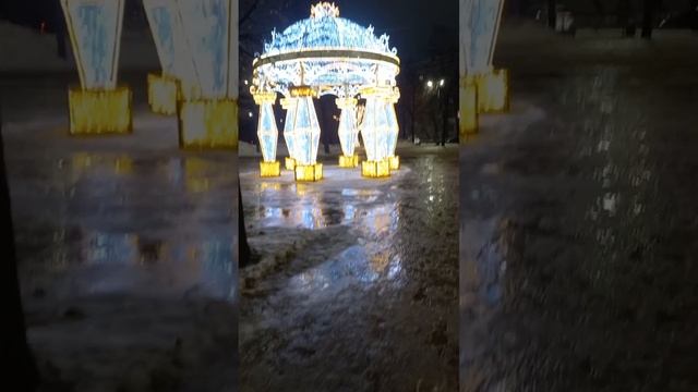 Погода в Самаре 9 января. Всё тает.