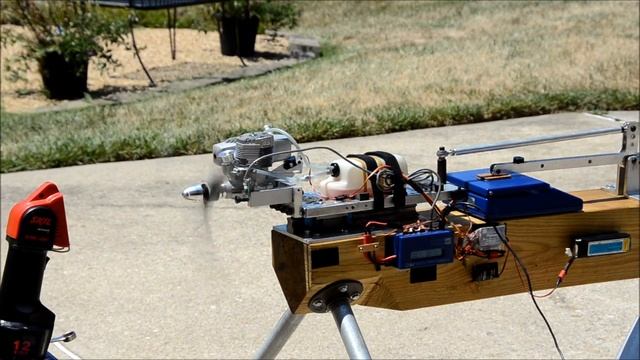O.S. 120AX Special - Engine Test 2