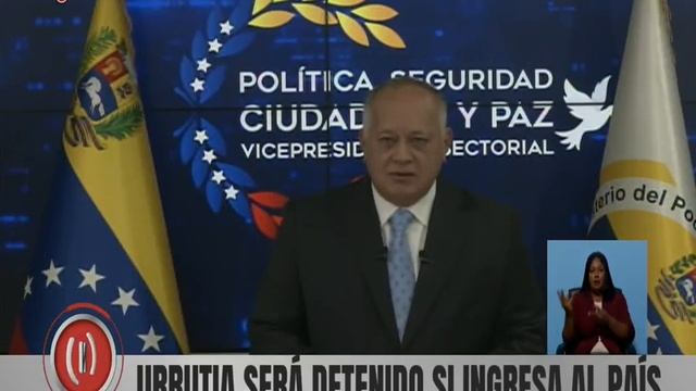 Diosdado Cabello, 6 de enero de 2025, rueda de prensa sobre 10 de enero, Edmundo González y otros