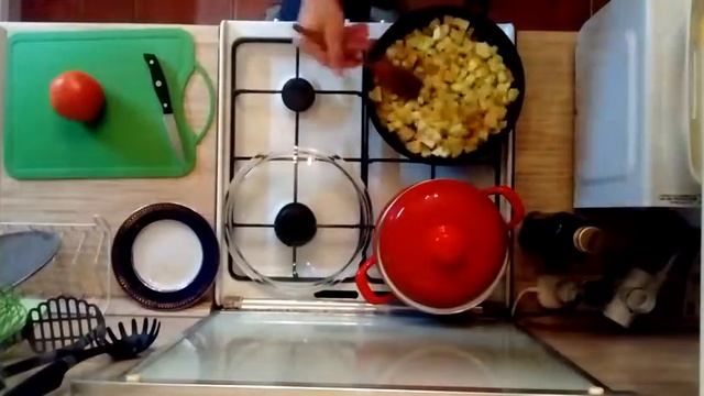 Рагу (vegetable stew) Time Lapse
