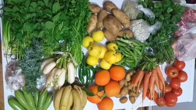 Moroccan Sok haul fresh vegetable and fruit