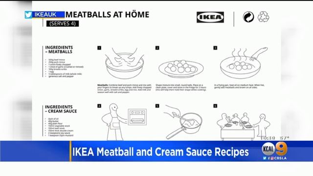 Some Assembly Required: Ikea Shares Popular Meatball And Cream Sauce Recipe