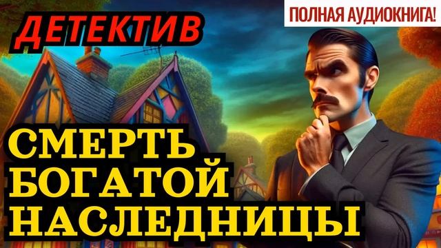 ДЕТЕКТИВ, ПОЛНАЯ АУДИОКНИГА: СМЕРТЬ БОГАТОЙ НАСЛЕДНИЦЫ