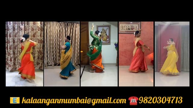 DANCE WITH RABINDRASANGEET IN KATHAK STYLE | EXPLORING INDIAN DANCE