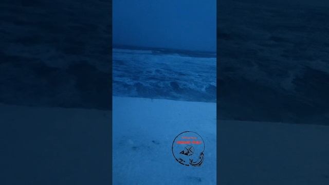 Сахалинское утро!)))Шторм и Лавины