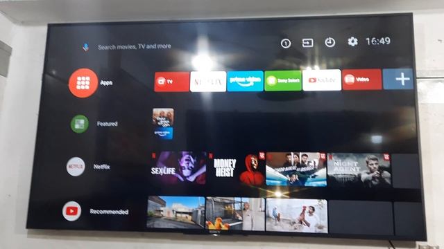 65 inch sony 4K android LED TV model KD-65X8500D  0306-7354541