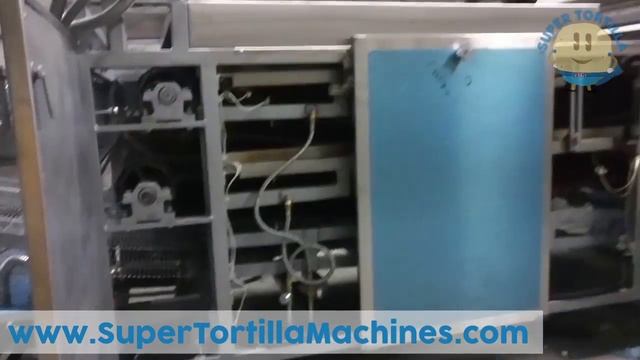 T6000 Double Line Wheat Flour Tortilla Machine, 30" Conveyor