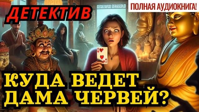 ДЕТЕКТИВ. ПОЛНАЯ АУДИОКНИГА: КУДА ВЕДЕТ ДАМА ЧЕРВЕЙ?