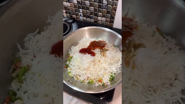 fried rice | DAY 5 OF 30 DAYS KETCHUP CHALLENGE | #shorts #youtubeshorts #30daychallenge