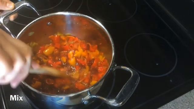 Red Pepper Risotto