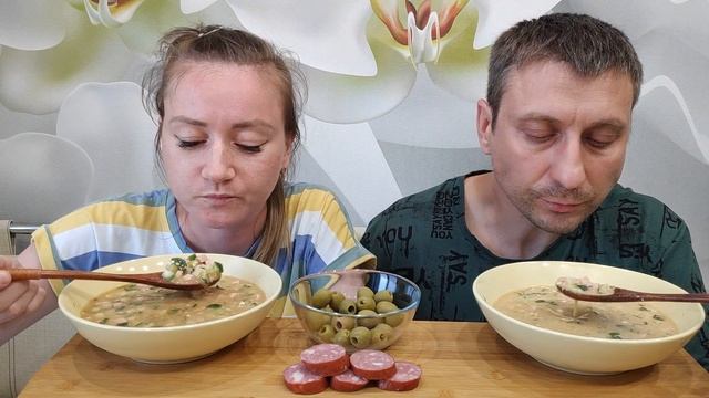 МУКБАНГ ПОДУМЫВАЕМ УЙТИ С ЮТУБА 😨 НА ВРЕМЯ ОКРОШКА | MUKBANG LEAVE YOUTUBE FOR A WHILE OKROSHKA