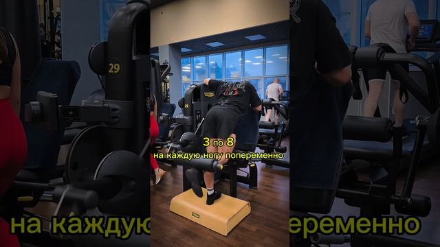 Моя тренировка ног