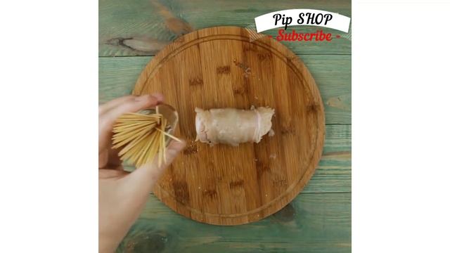 Куриные рулетики с сыром