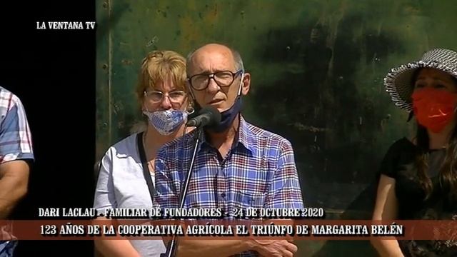 123 años Cooperativa "El Triunfo" de Margarita Belén...24-10-20 La ventana tv