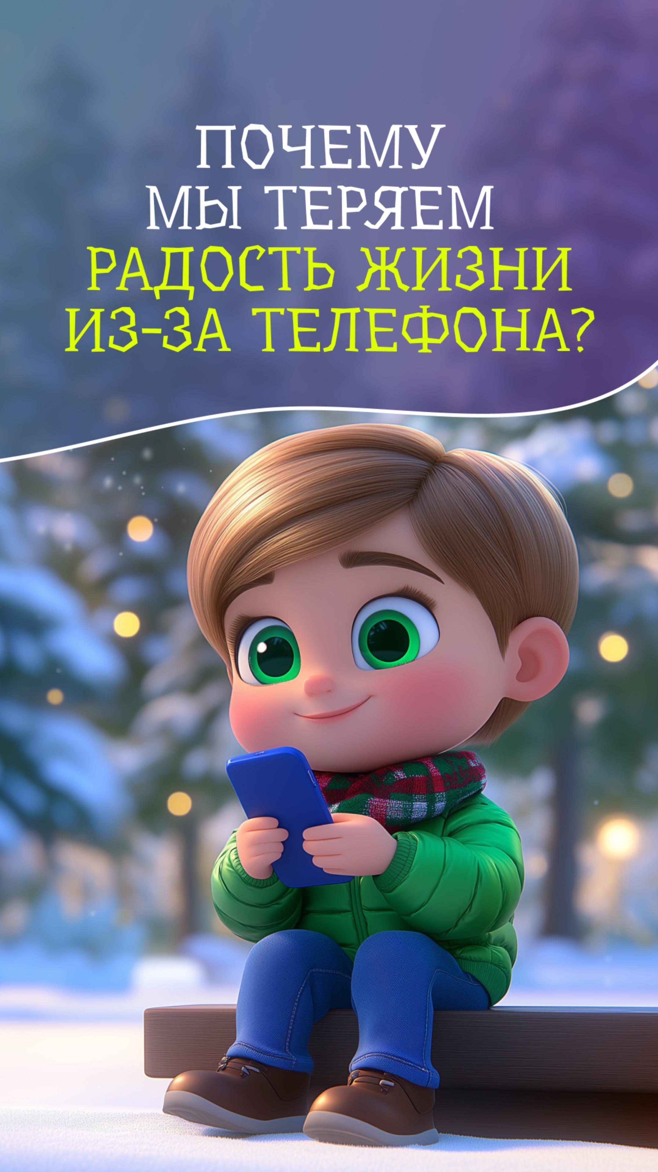 Как телефон лишает нас радости жизни? 🌟