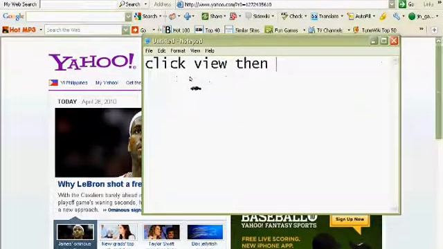 HOW TO REMOVE TOOLBAR