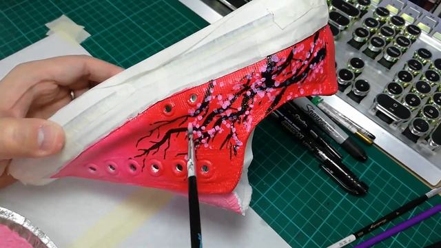 SAKURA: CONVERSE CHUCK TAYLOR CUSTOM (CHERRY BLOSSOMS)