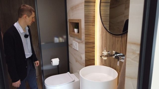 Очень крутая инженерная сантехника в доме