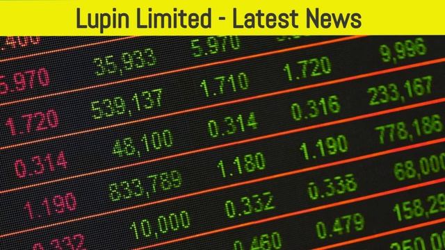 Lupin Share Latest News | TTK Prestige Share Latest News | TTK Prestige Share Target