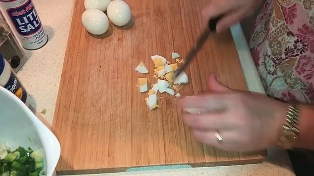 How to make delicious Fauxtato Salad (Dr Poon, Low Carb)