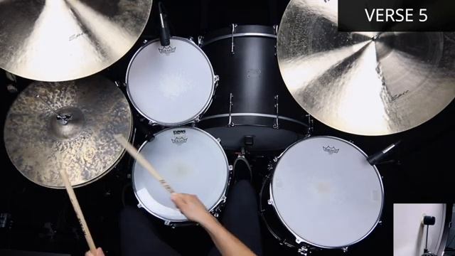 Holy Water - We The Kingdom (Drum Tutorial_Play-Through)