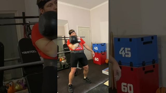 рекорд толчок гири 50 кг
