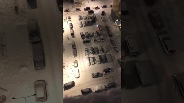 В Красноярске бухой в дрова водитель протаранил  более 70 машин