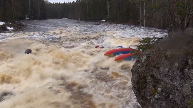 Карелия.Укса.Большая вода