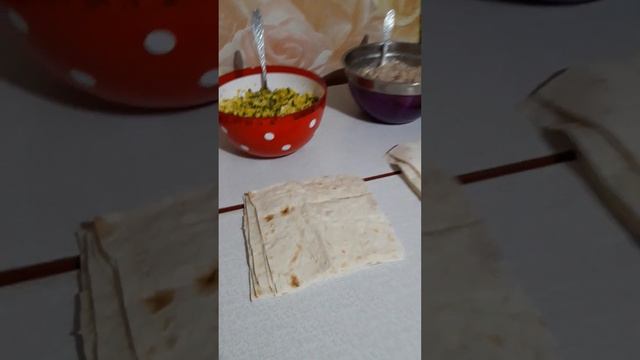 Лаваш , начинки , вкуснота ! #shorts