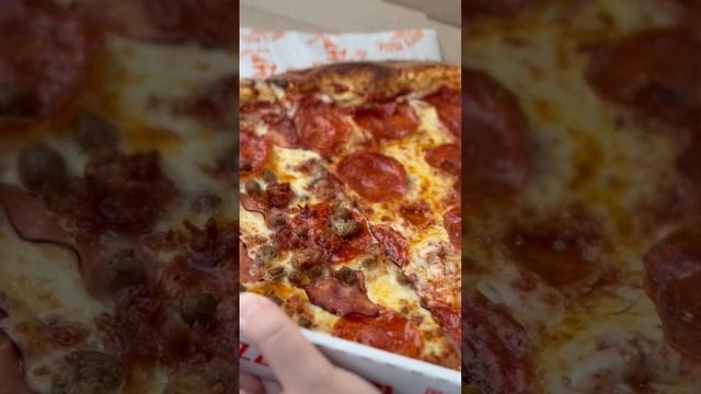 SIZE MATTERS! **Video doesn’t do it justice LoL!! #shorts #food #fatboypizza #trending